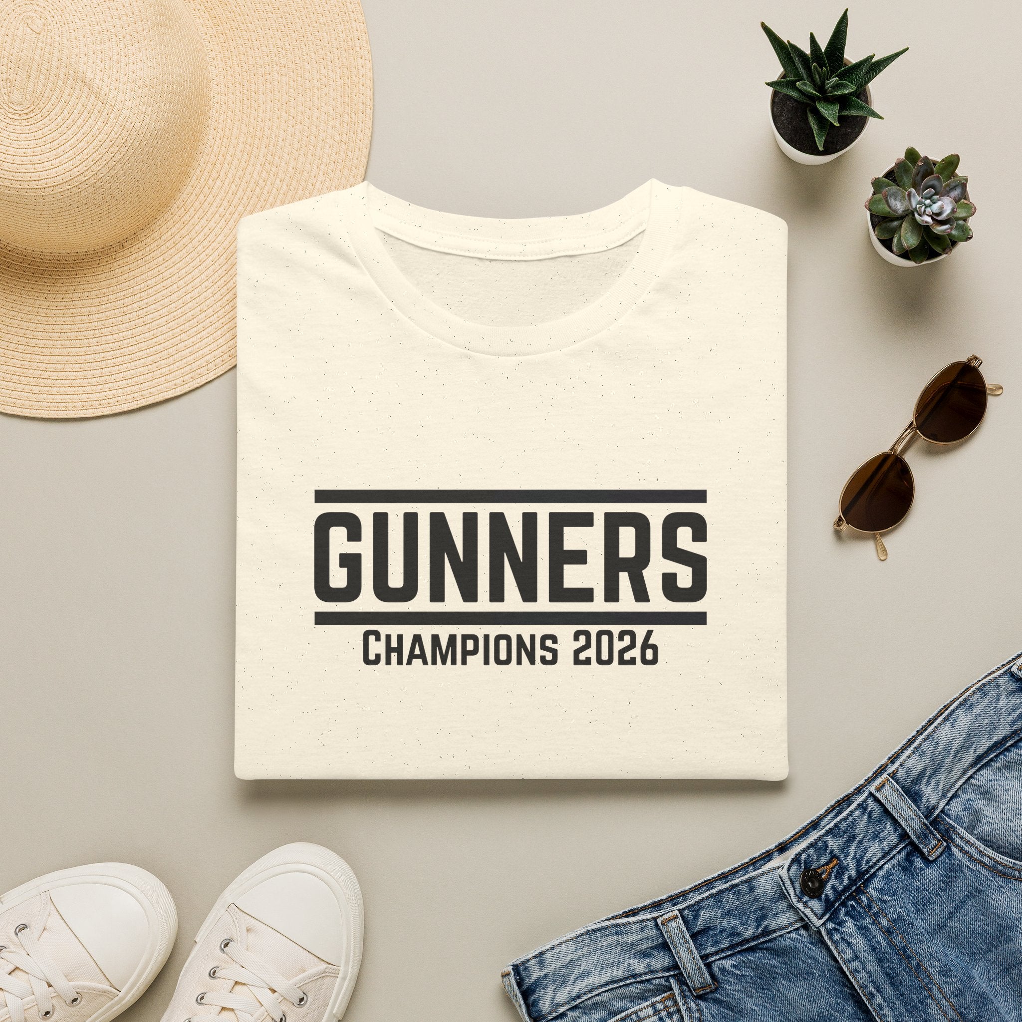 Gunners Champions 2026 Arsenal T-Shirt