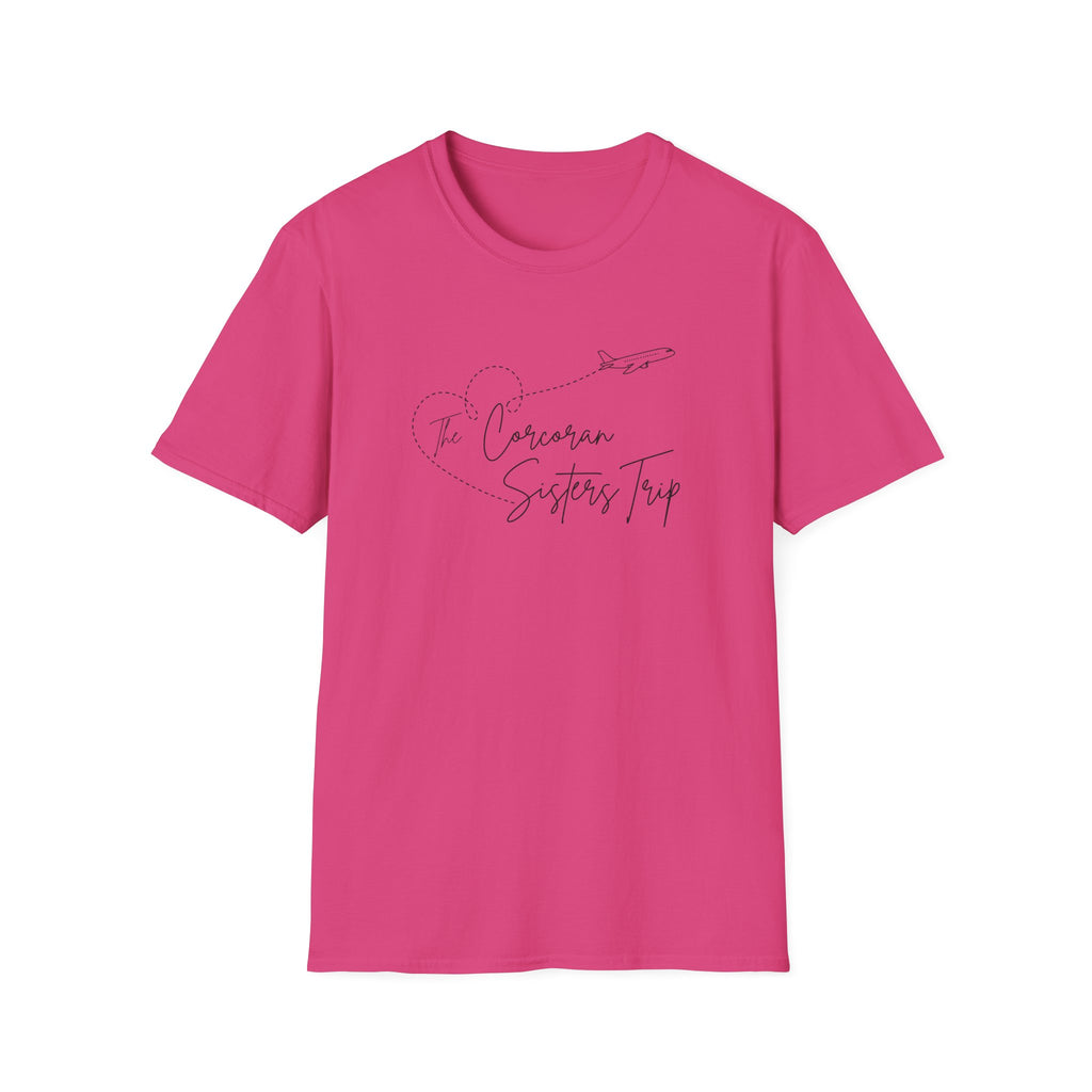 Sisters Trip Destination Year T-Shirt