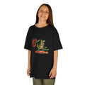 Personalised Kids T-Shirt, age '1-100' Dinosaur Birthday Tee
