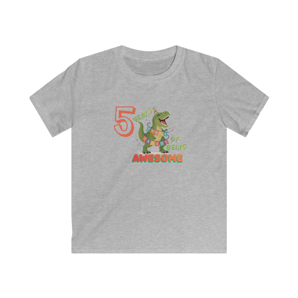 Personalised Birthday Tee, ages "1-100" Years of Being Awesome
