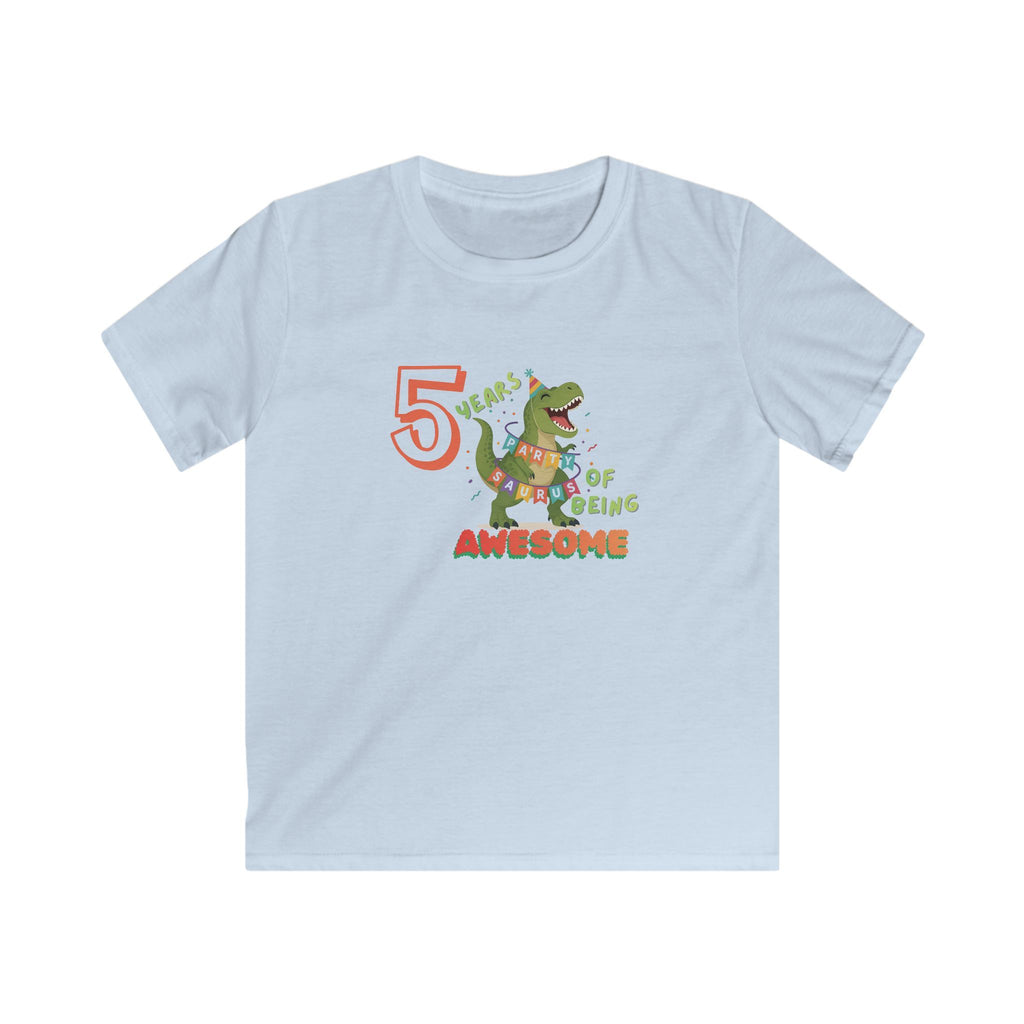 Personalised Birthday Tee, ages "1-100" Years of Being Awesome