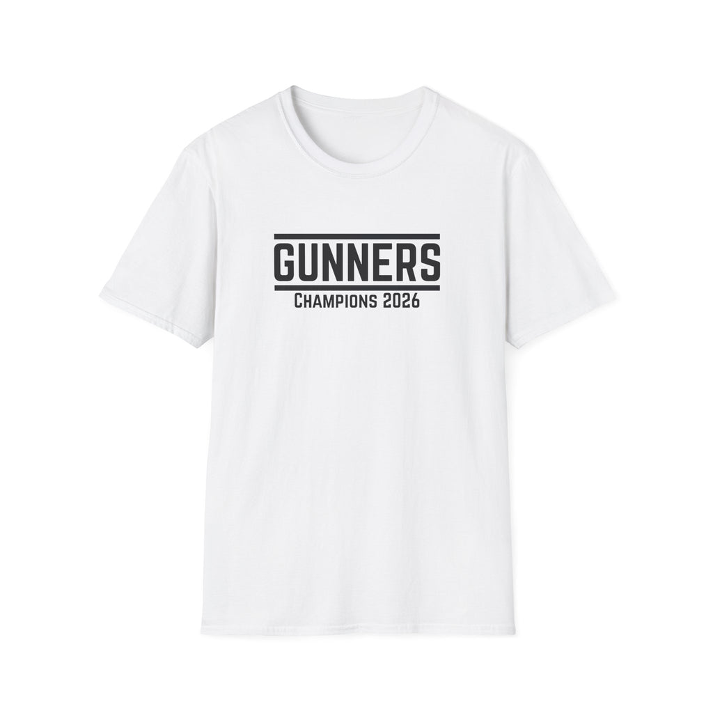 Gunners Champions 2026 Arsenal T-Shirt