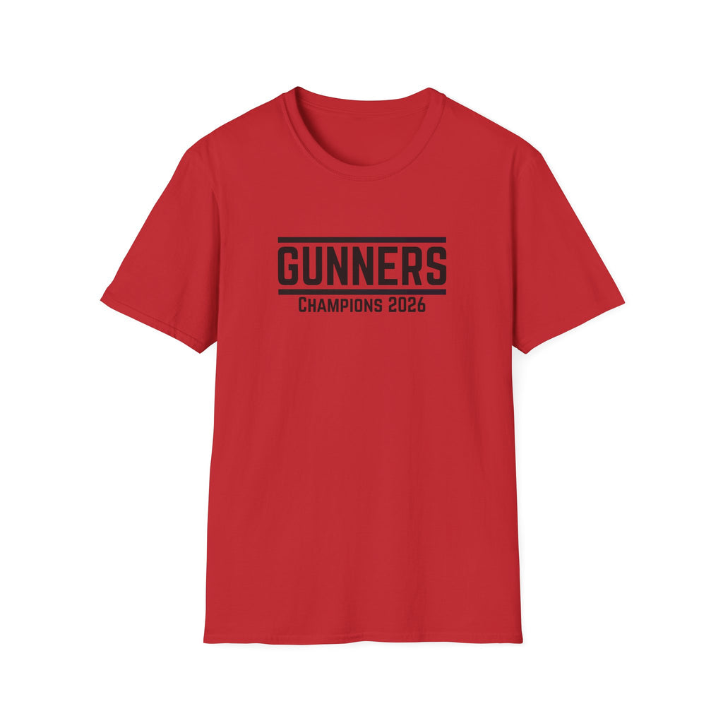 Gunners Champions 2026 Arsenal T-Shirt
