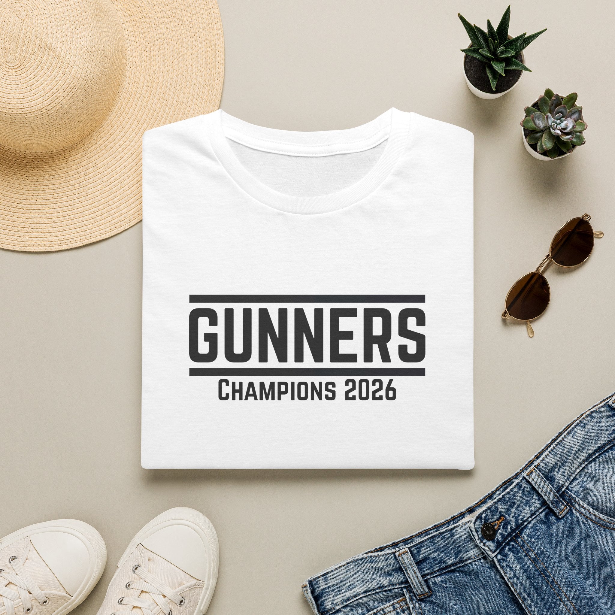 Gunners Champions 2026 Arsenal T-Shirt