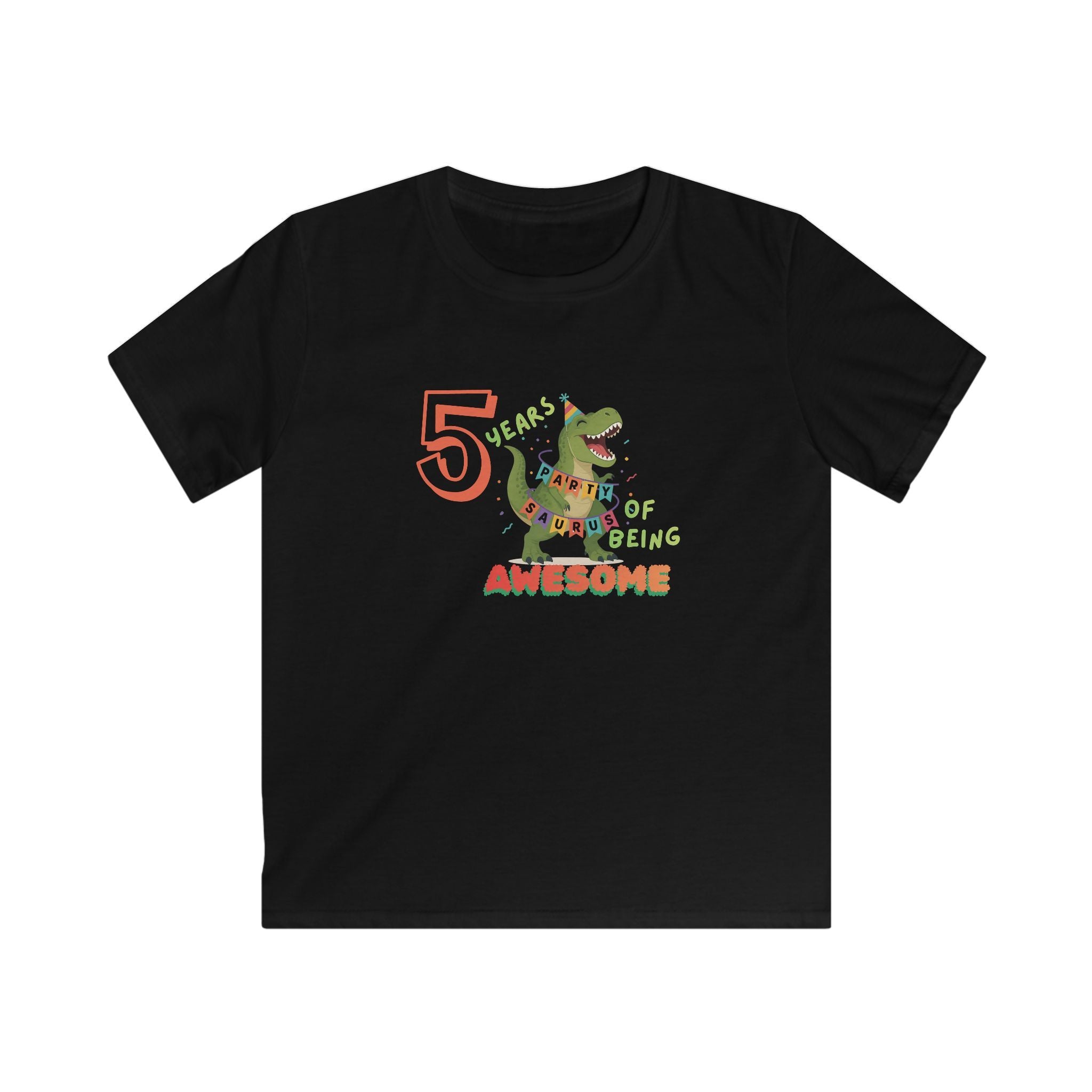 Personalised Birthday Tee, ages "1-100" Years of Being Awesome