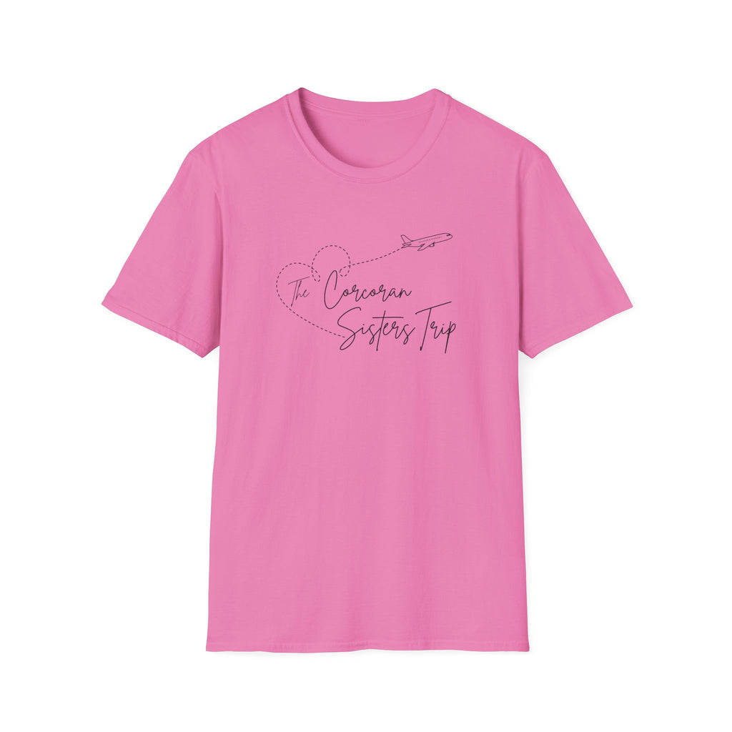 Sisters Trip Destination Year T-Shirt