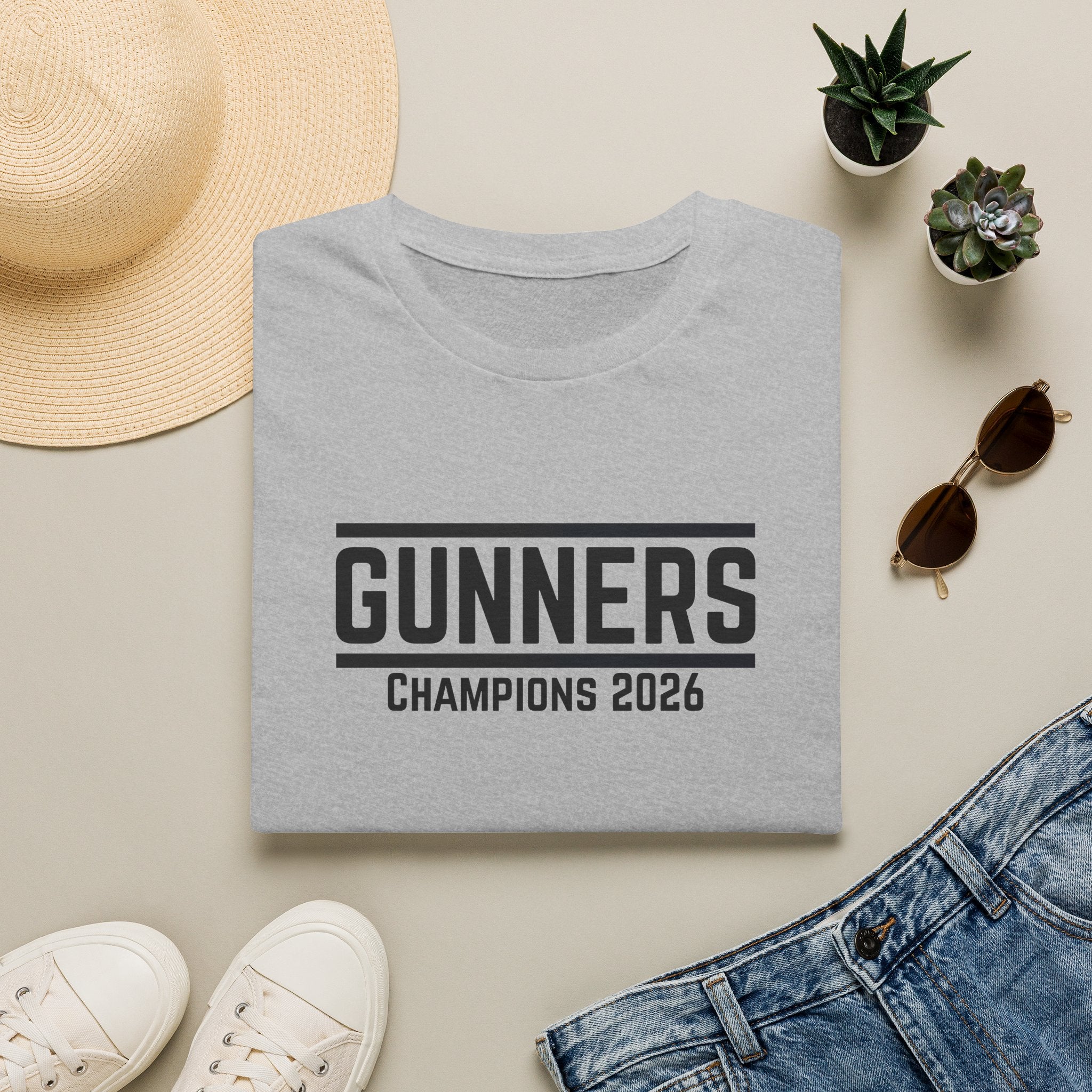 Gunners Champions 2026 Arsenal T-Shirt