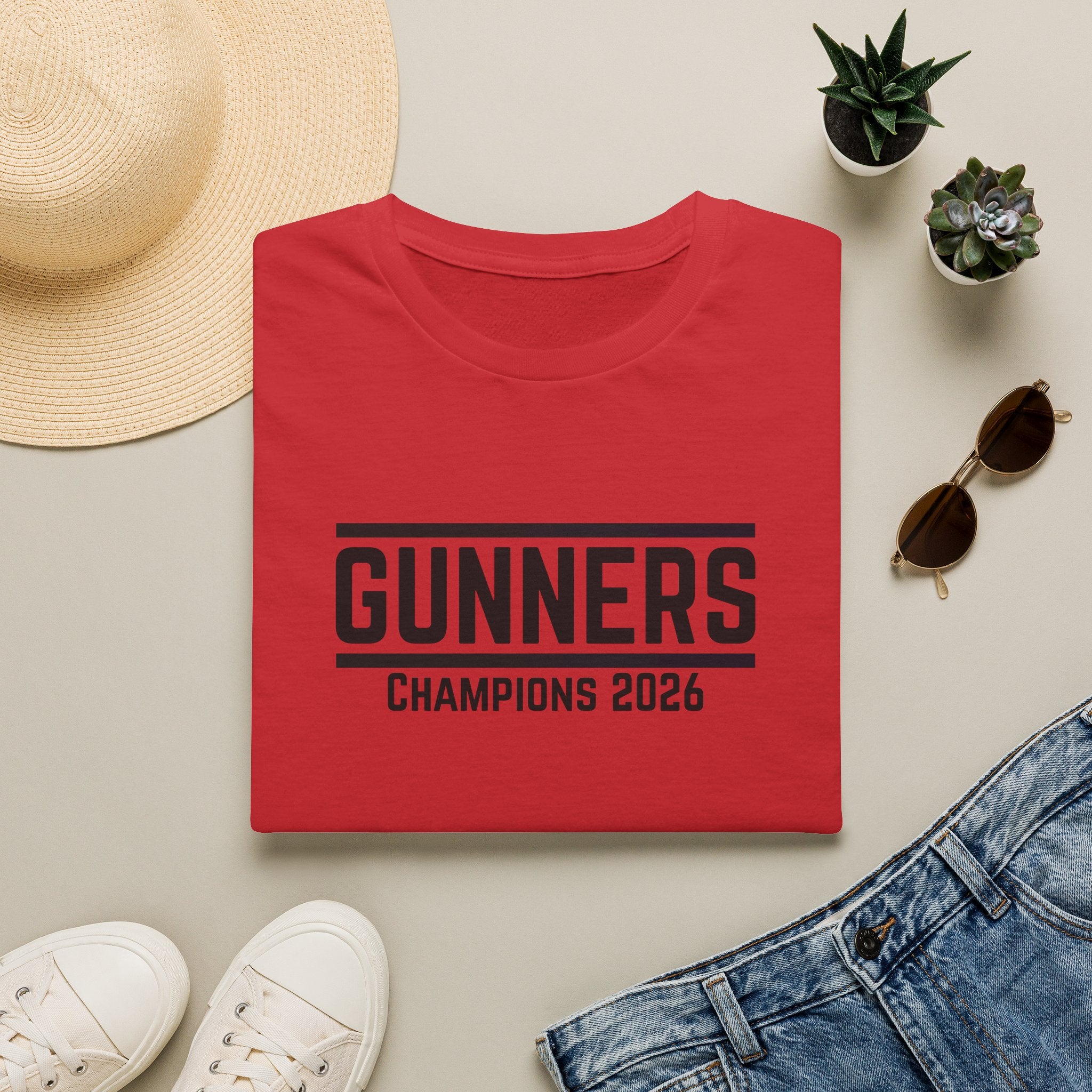 Gunners Champions 2026 Arsenal T-Shirt