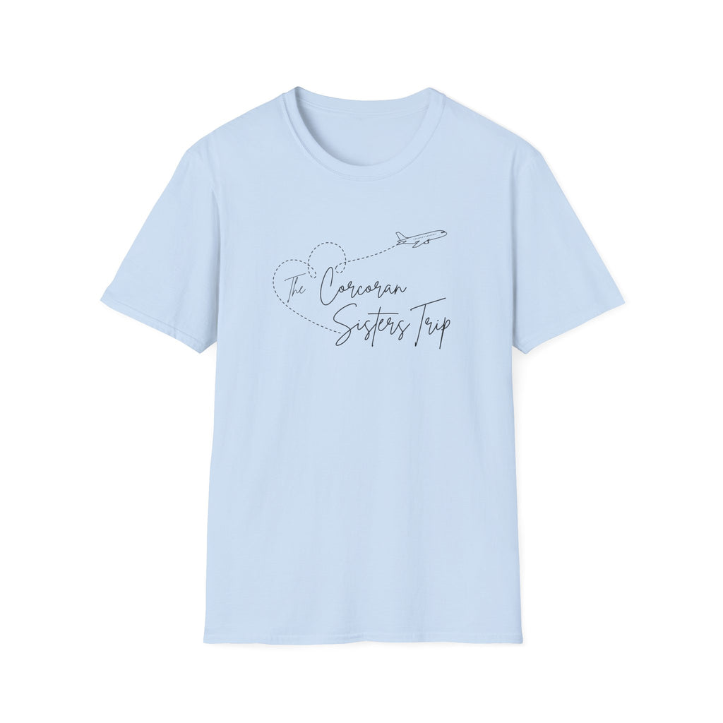 Sisters Trip Destination Year T-Shirt